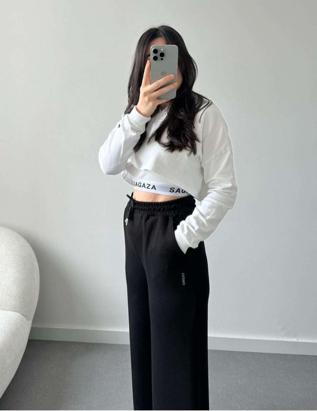 Oysjo wide leg cotton pants