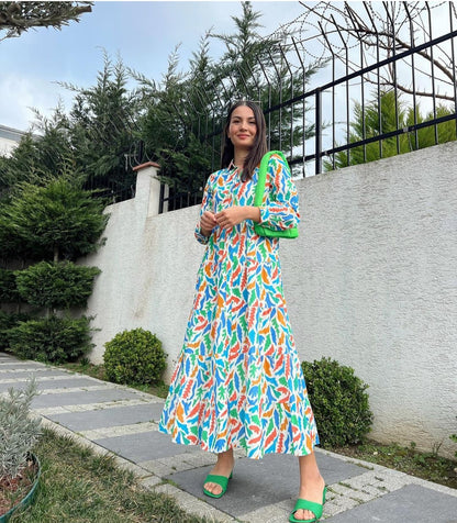Printed dress