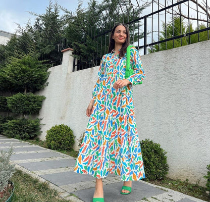 Printed dress
