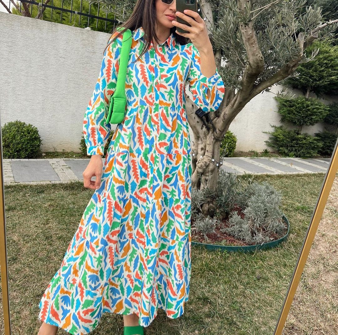 Printed dress