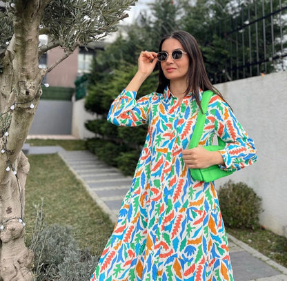 Printed dress
