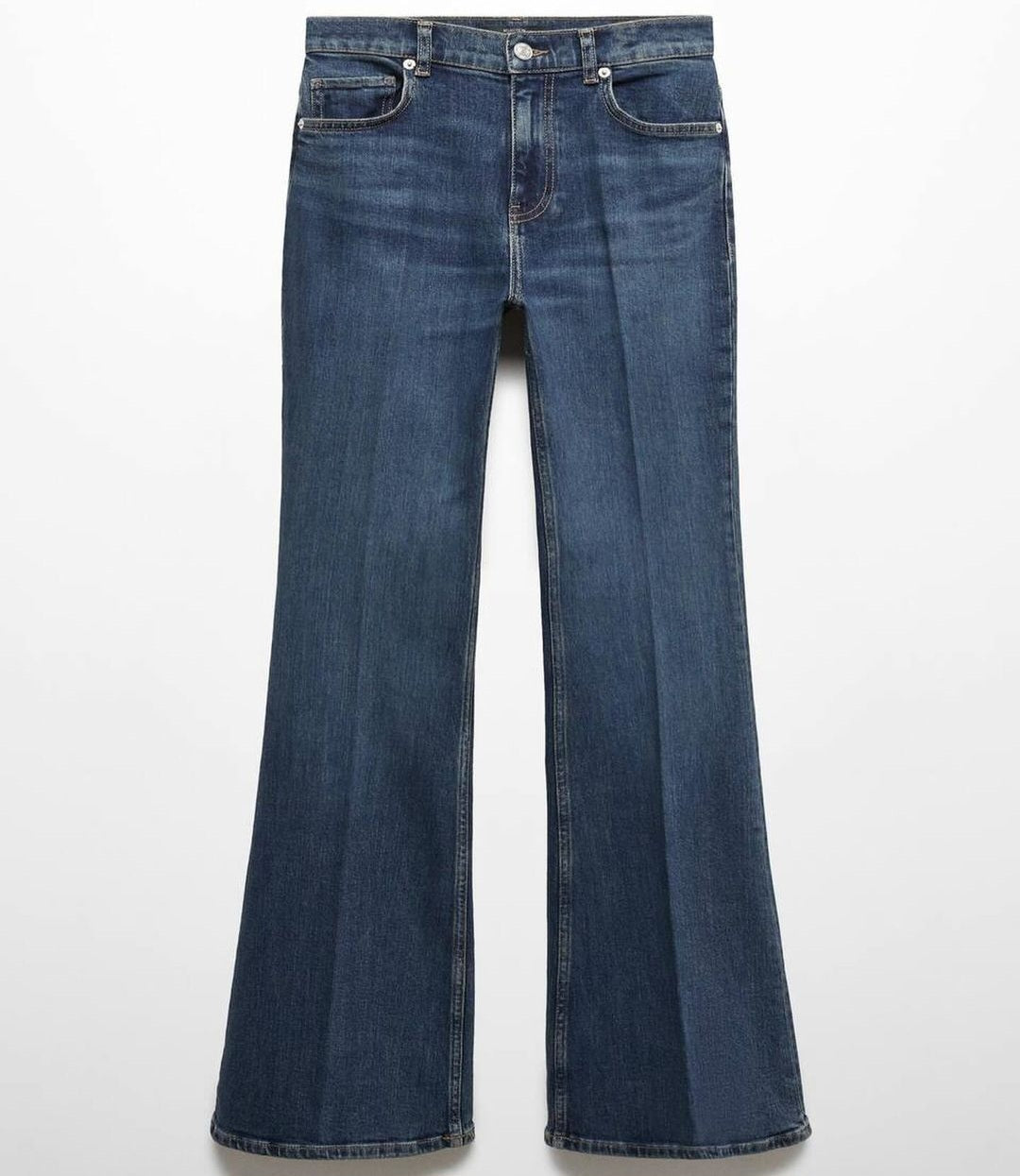 Bootcut mid rise stretch jeans
