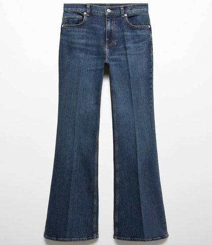 Bootcut mid rise stretch jeans