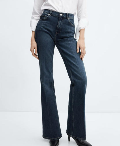 Bootcut mid rise stretch jeans
