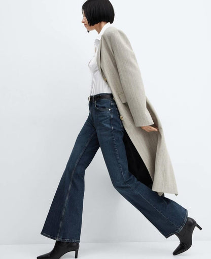 Bootcut mid rise stretch jeans
