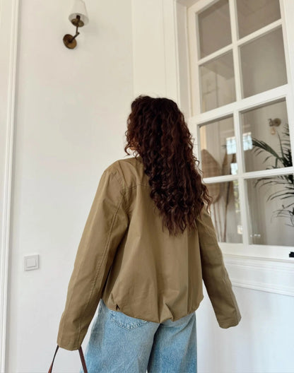 Zara model jacket