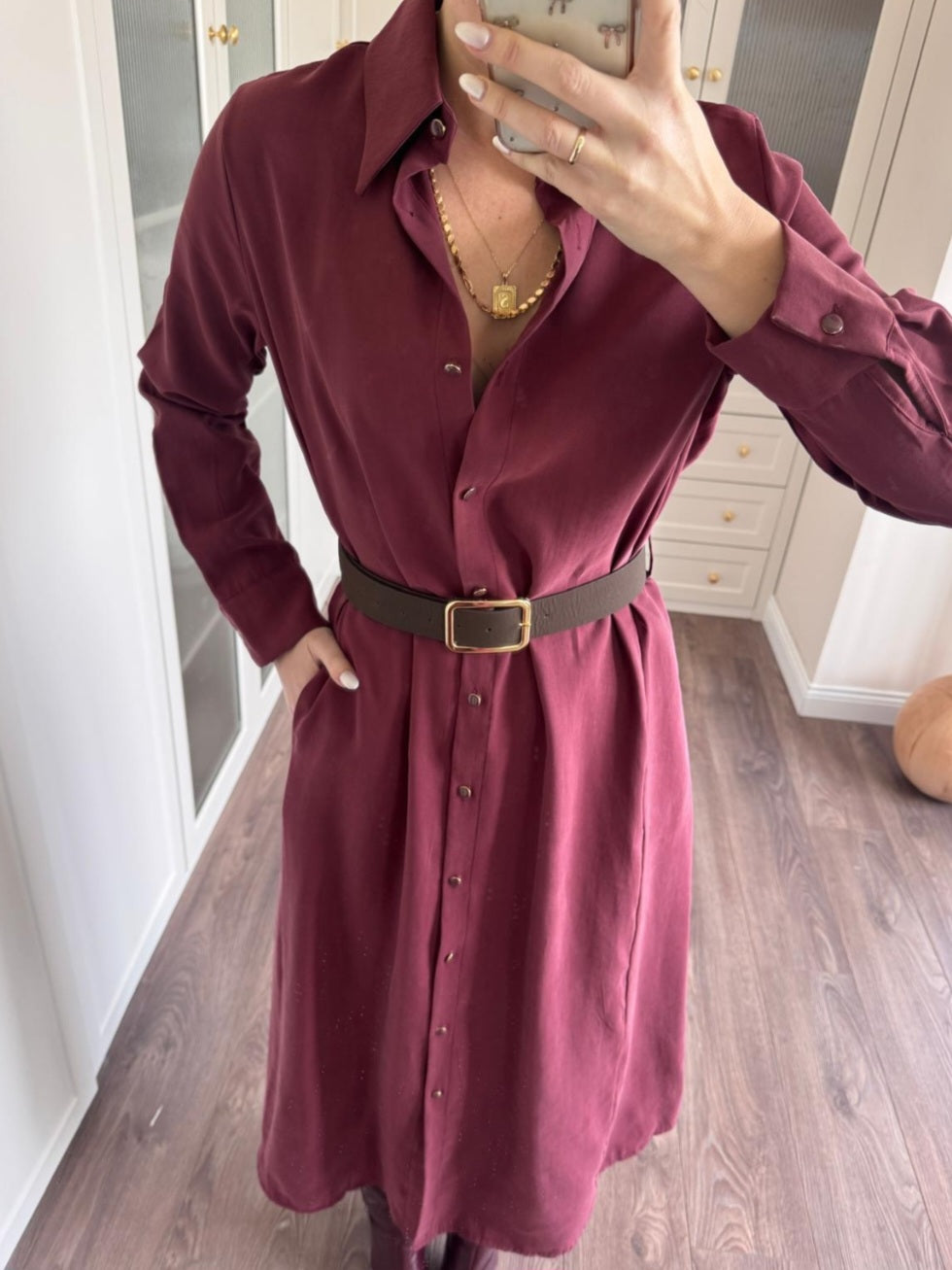 Tencil belted dress