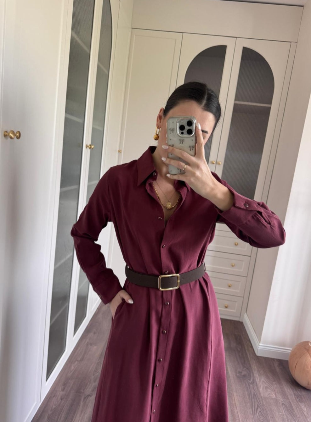 Tencil belted dress