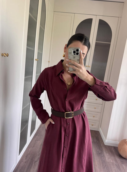 Tencil belted dress