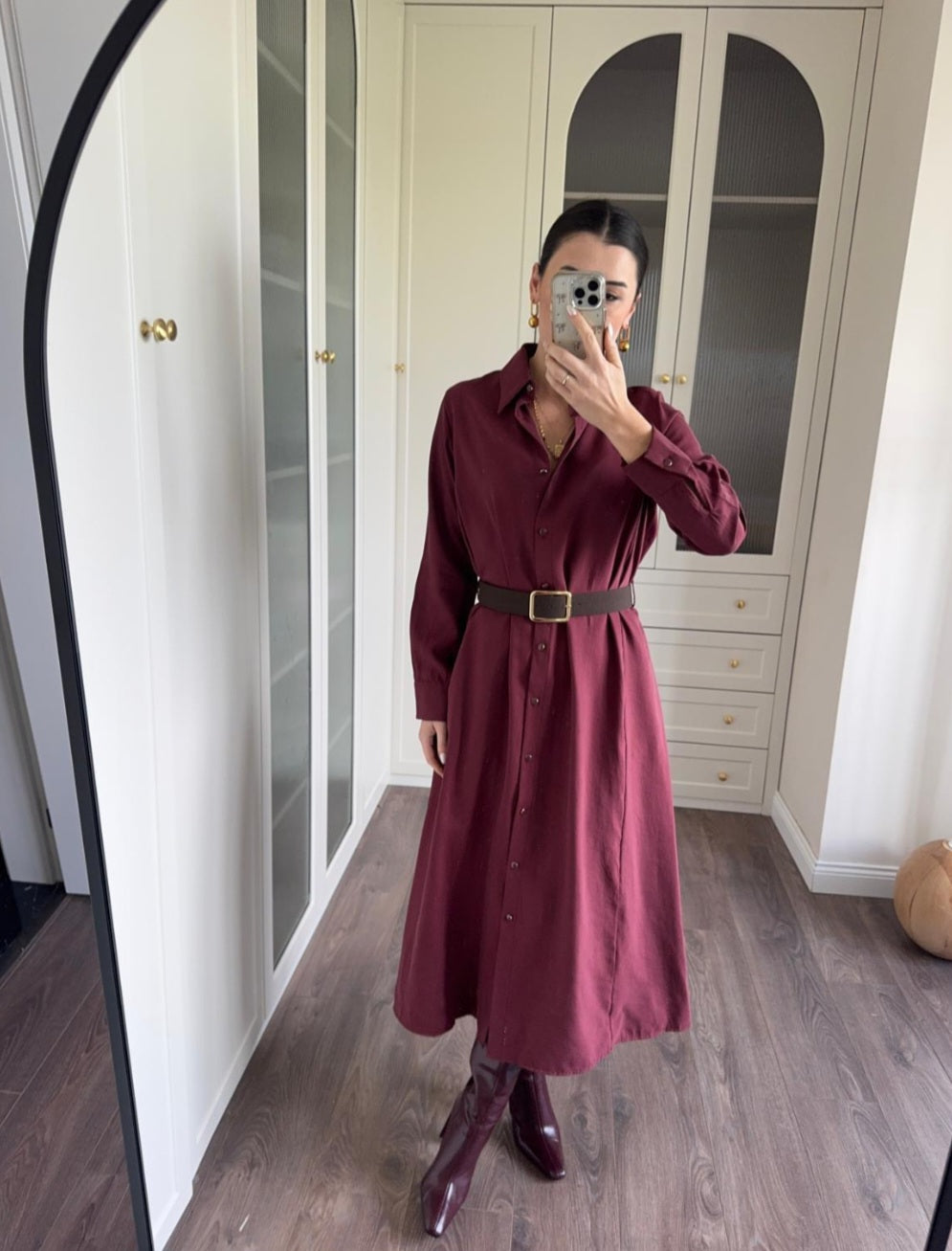 Tencil belted dress