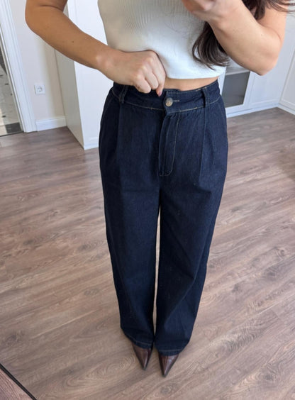 Side Tie co-ord Jeans Set