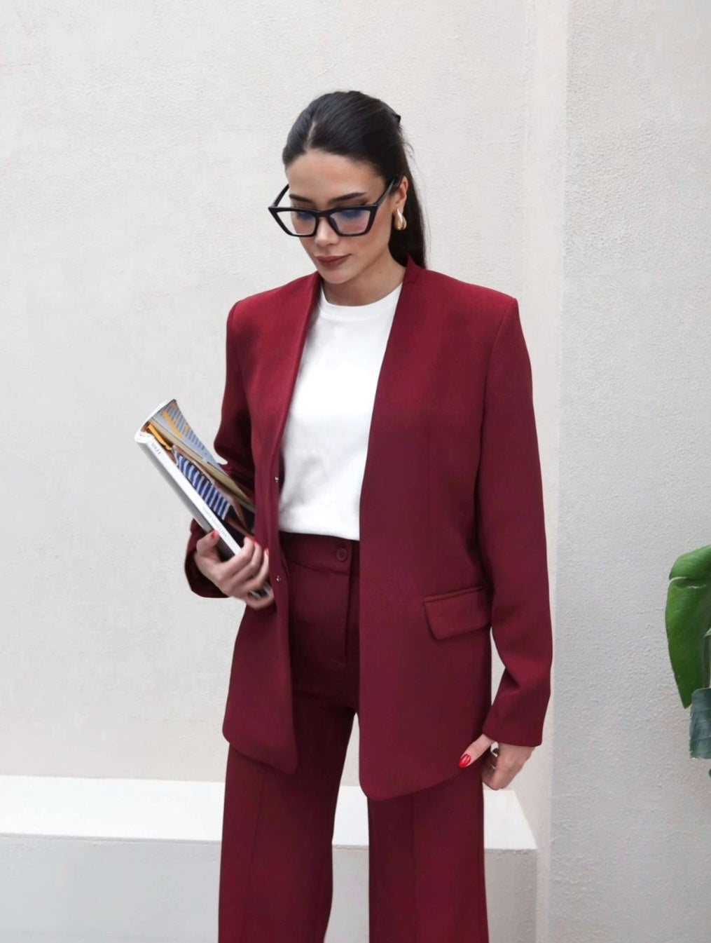 Oversize suit