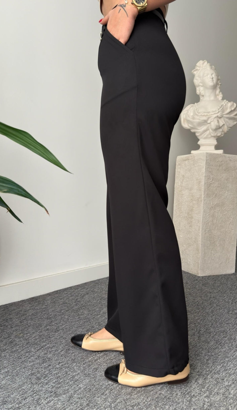 Vest with belted trouser Co-order set
