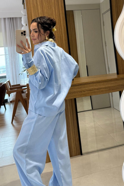 Massimo dutti linen co-ord set