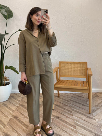 Linen co-ord set