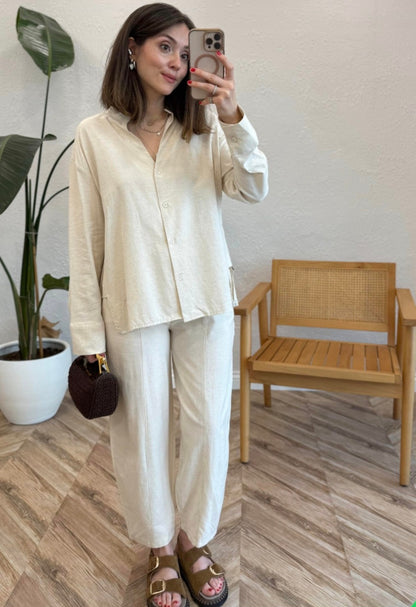 Linen co-ord set