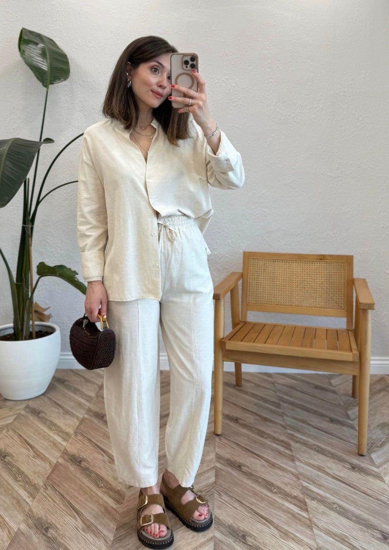 Linen co-ord set
