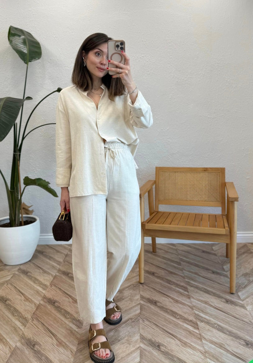 Linen co-ord set