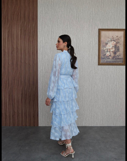 Midi layered dress