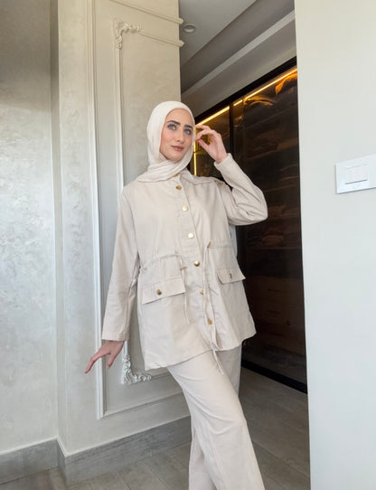 Linen canvas co-ord set