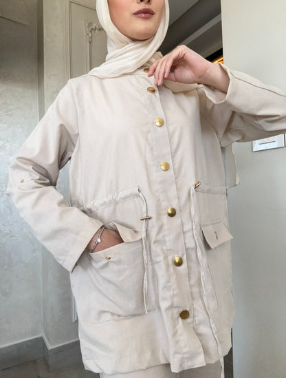 Linen canvas co-ord set