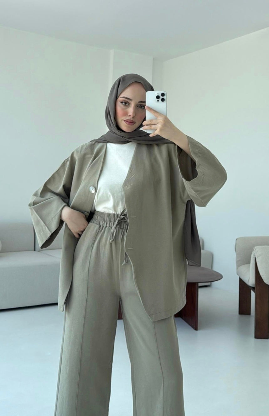 Linen co-ord set