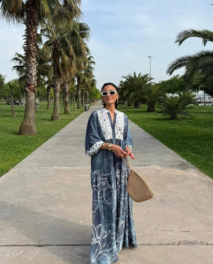 Boheme printed dress