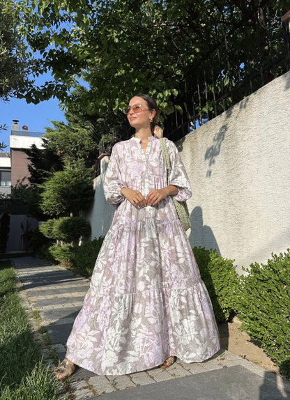 Boheme printed dress