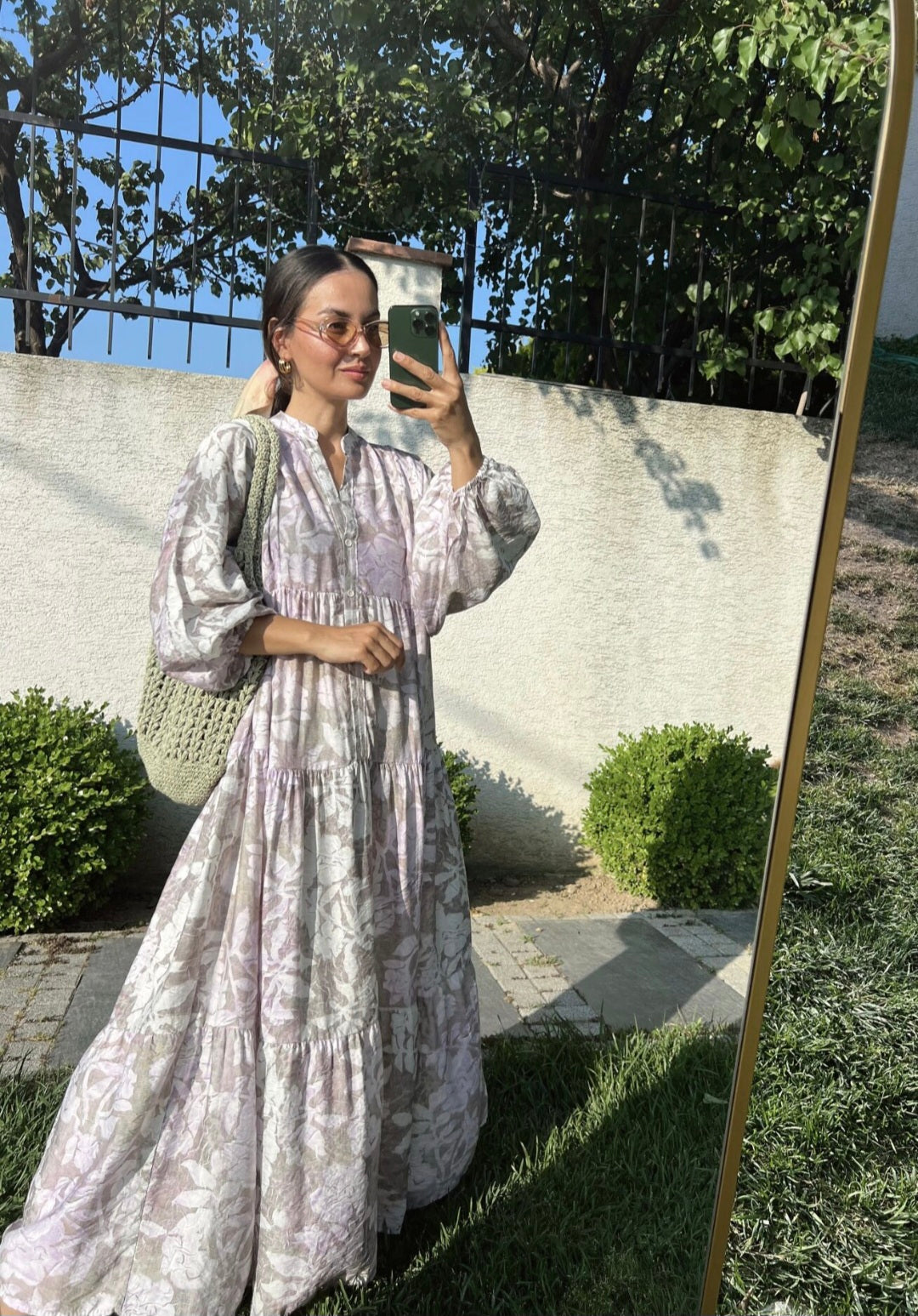 Boheme printed dress