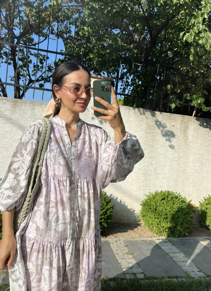 Boheme printed dress