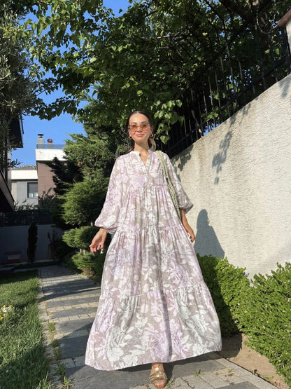 Boheme printed dress