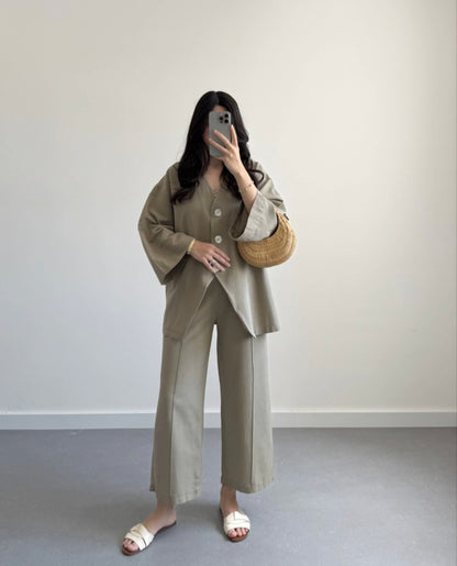Linen co-ord set