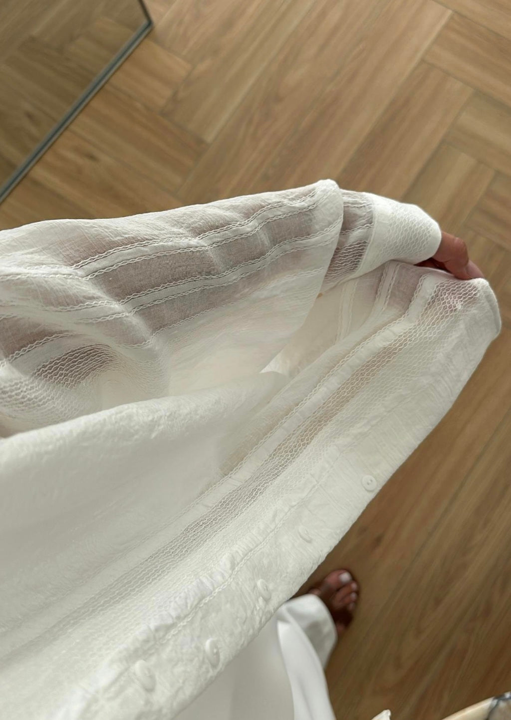 Tencel oversized shirt