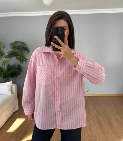 Striped Pink Shirt