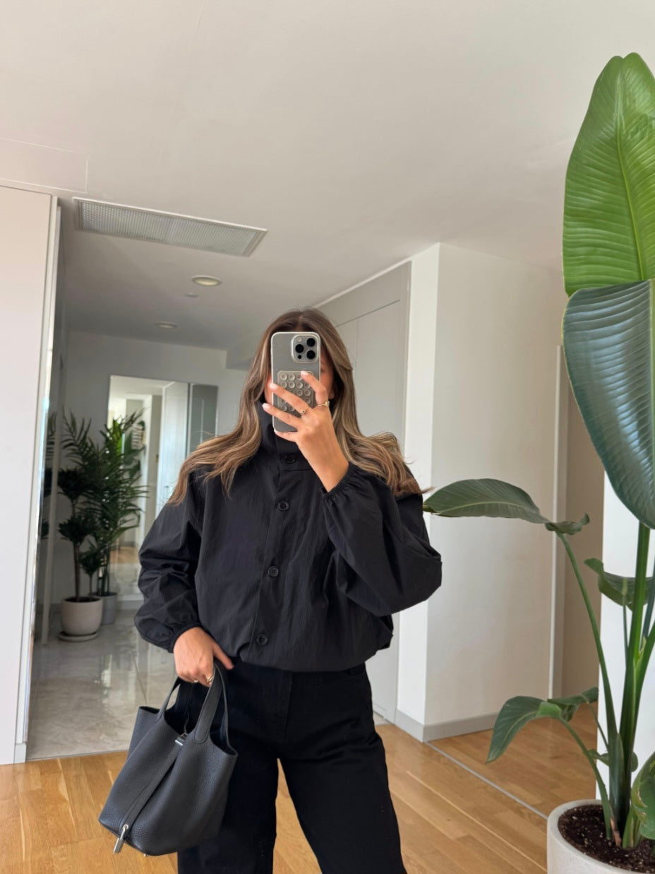 Parachute material oversized jacket (without lining)