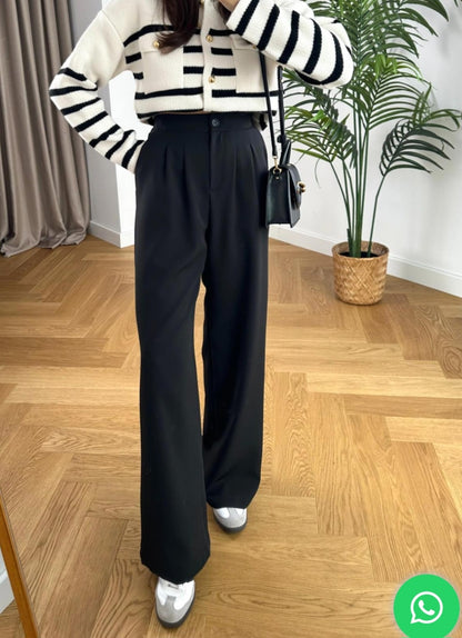 Wide leg trouser