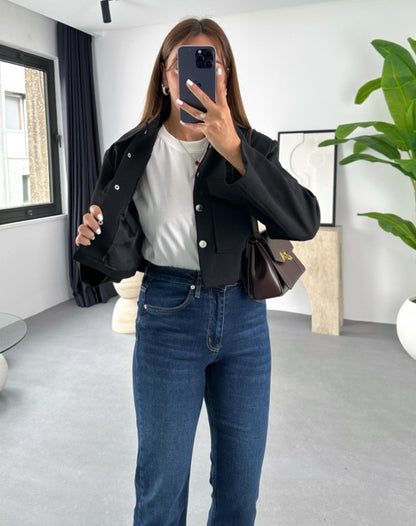 Cropped jacket