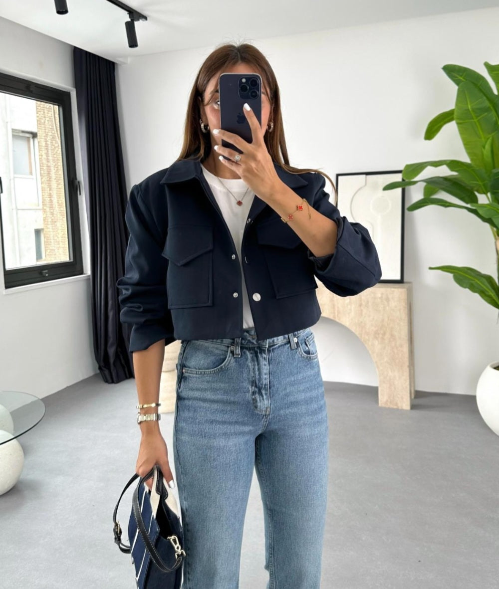Cropped jacket