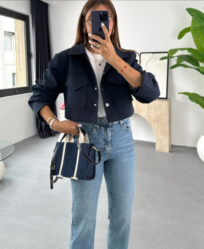 Cropped jacket