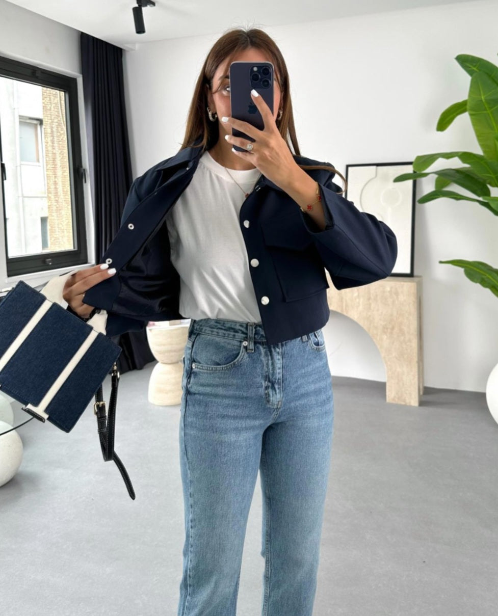 Cropped jacket