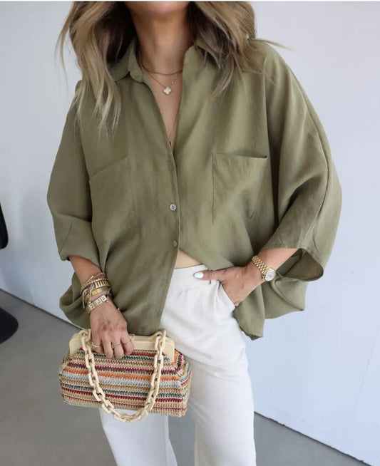 Premium rayon oversize shirt