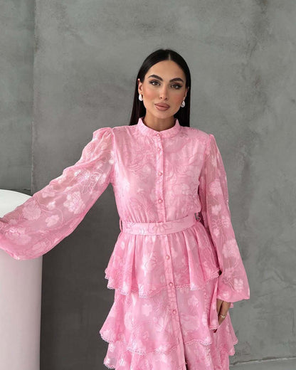 Midi layered dress