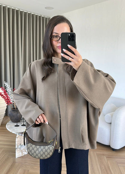 Alven Bomber Jacket - Warm Greige