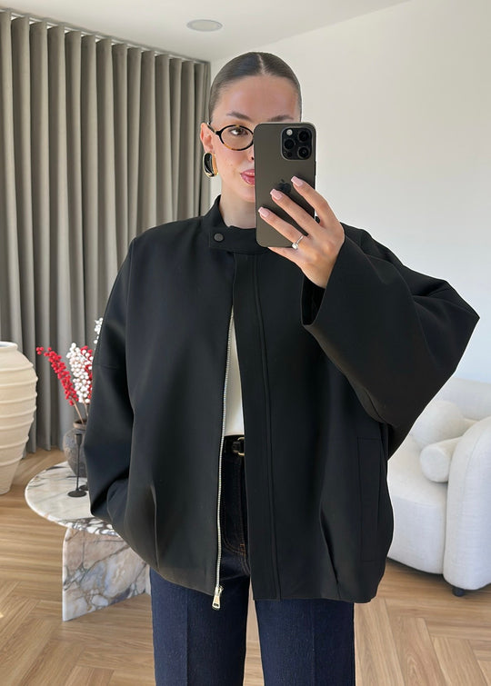 Alven Bomber Jacket - black