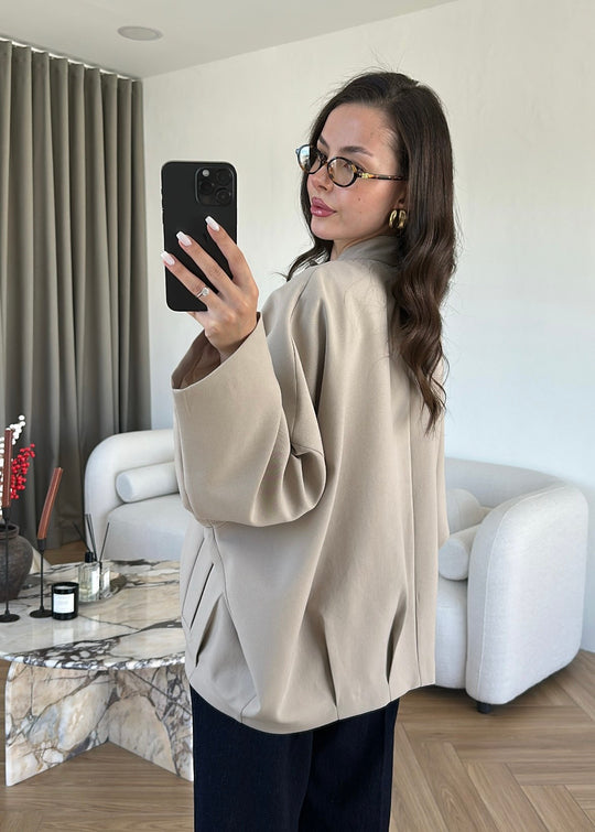 Alven Bomber Jacket - beige