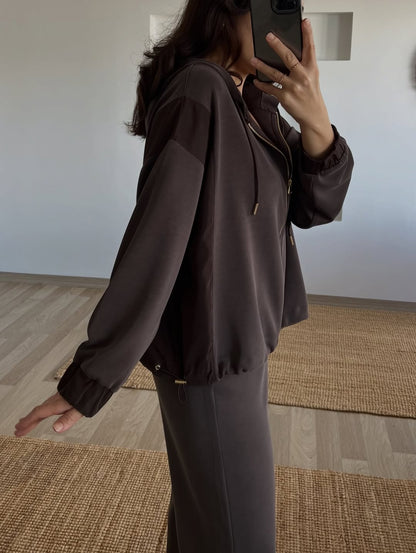 Network Oysho fabric tracksuit with Parachute details