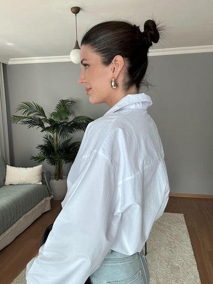 Wide Sleeve oversized shirt