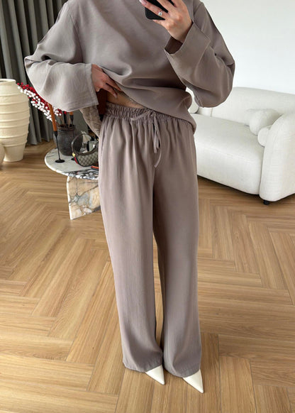 Lace Detail Tencel fabric co-ord Set