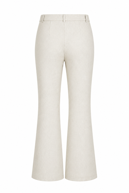 Textured fabric Stand collar gold buttons suit
