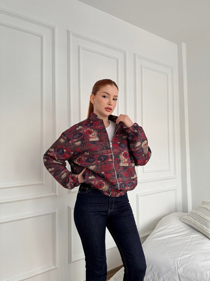 Vintage bomber jacket
